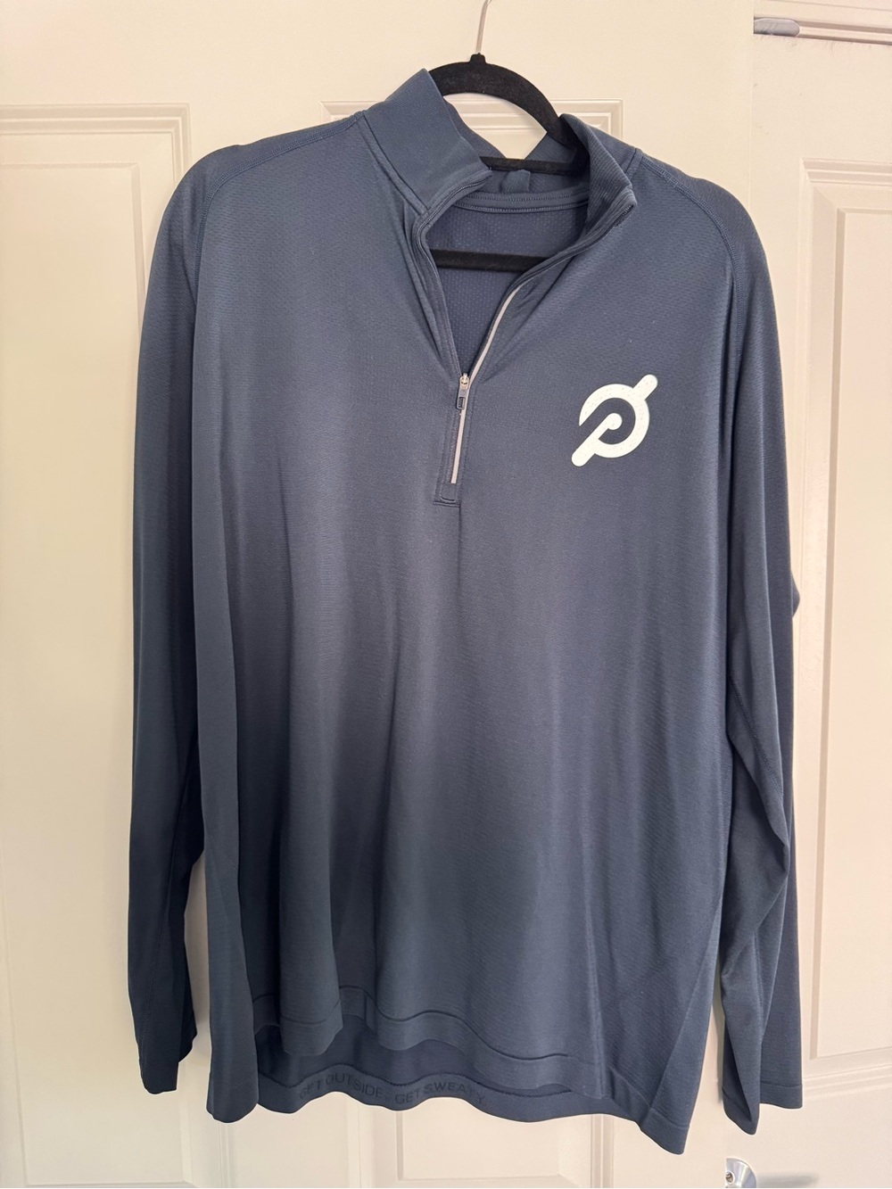 Lululemon x Peloton Half-Zip Pullover in Navy Blue
